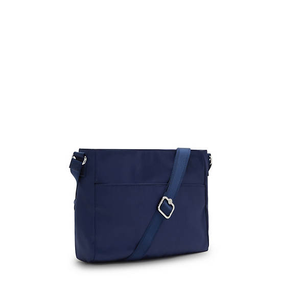 Kipling New Angie Crossbody Bag Handbag Blauw | België 1929LI